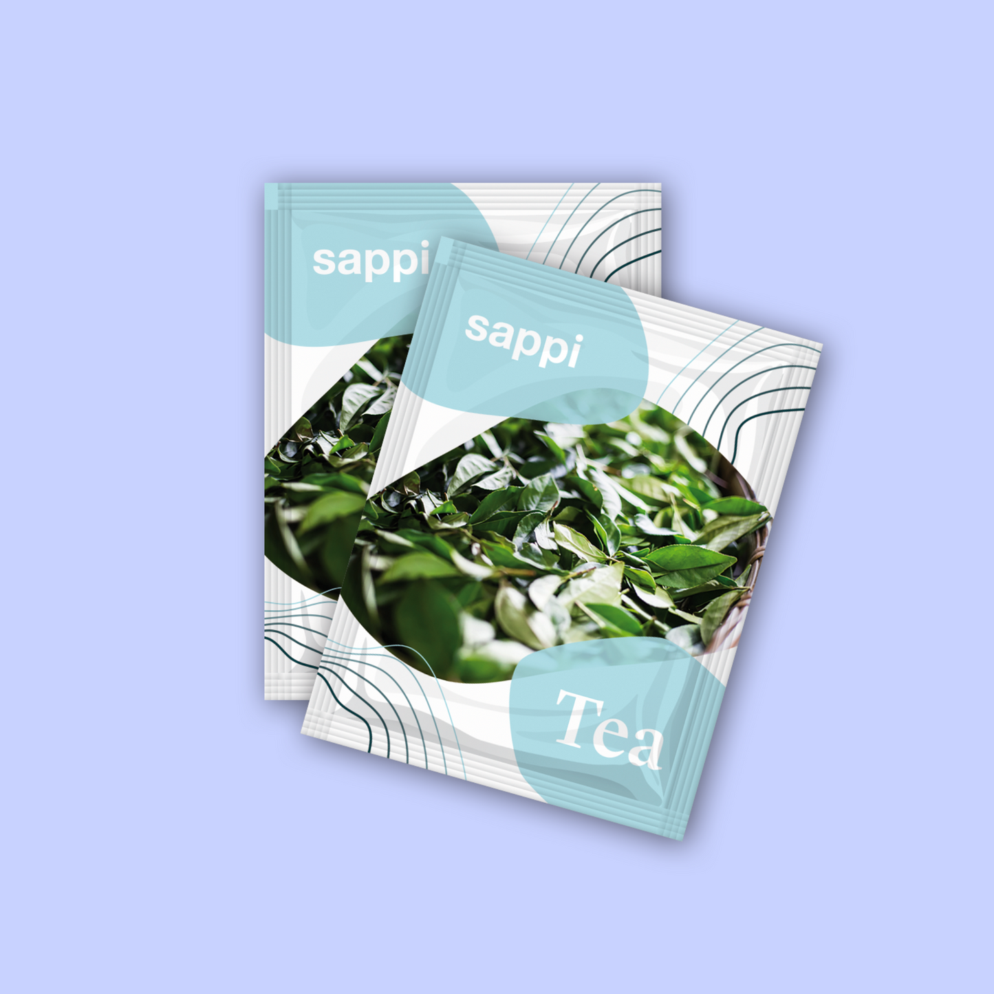 Sachet (5 mockups en papel con barrera)