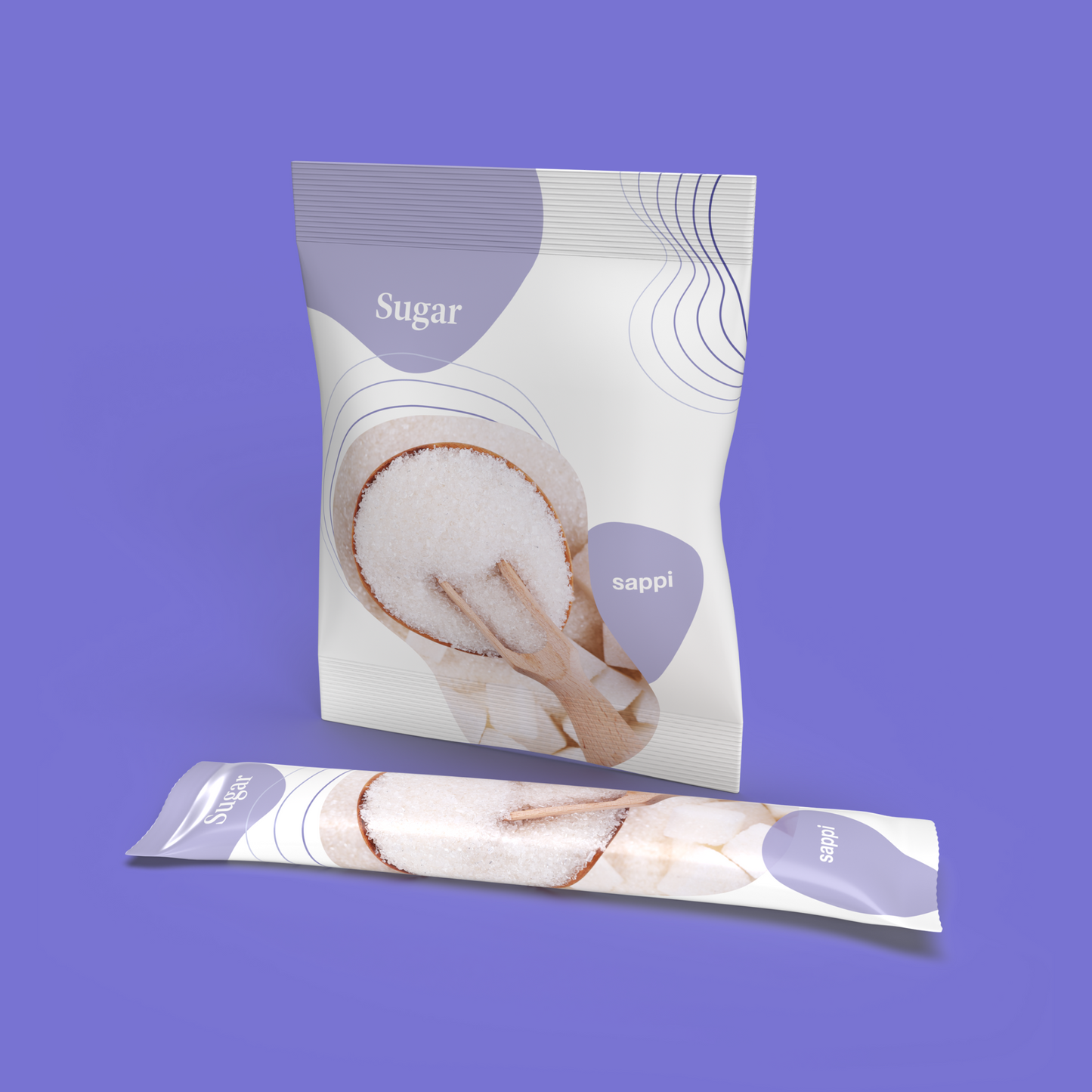 Sachet (5 Barrierepapier-Mockups)